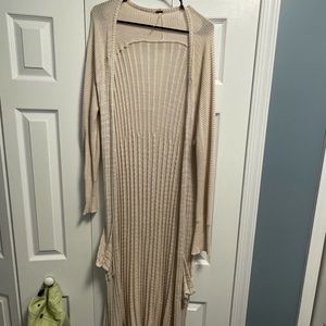 Free People Long Cardigan